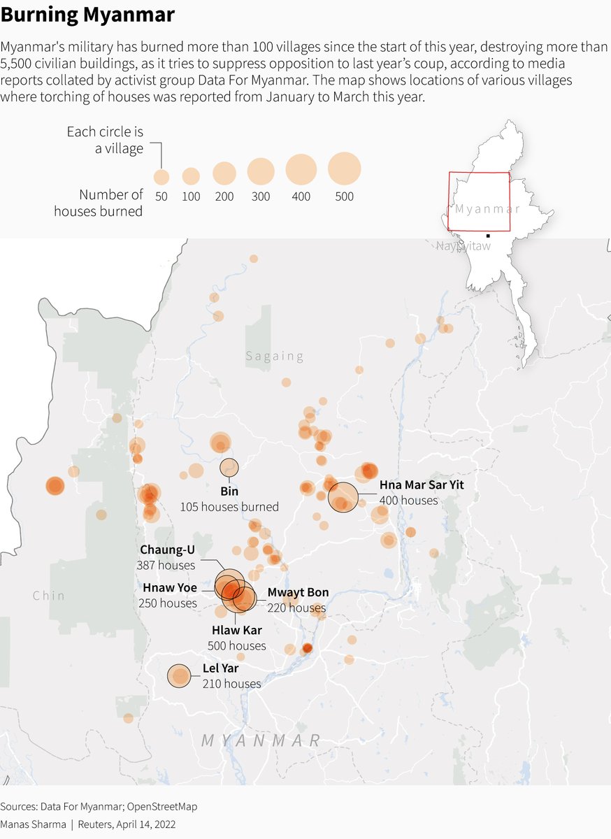 PVamplify's tweet photo. "We built our house our whole lives, it has been destroyed in a second" says a teacher in Bin, Sagaing. 

Military burning entire villages in collective punishment &amp; as tactic of war is decades old, esp. in ethnic areas, but is now seen in central #Myanmar https://t.co/ftCXH05GwO https://t.co/8rLWKgHFx1