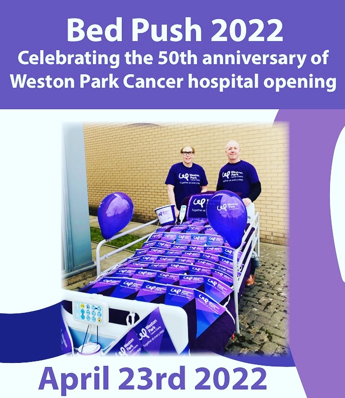 Come along to Foxvalley Centre in Stockbridge, Sheffield this Friday 15th April. The bed is ready  for you to view, make a donation, scan our QR Code, Add a personal message, or just to say hello 💜 
<a href="/WPCancerCharity/">Weston Park Cancer Charity</a> 
<a href="/NancyFielder/">Nancy Fielder</a> 
wpcc-register-fundraiser.raisely.com/debbie-cundy