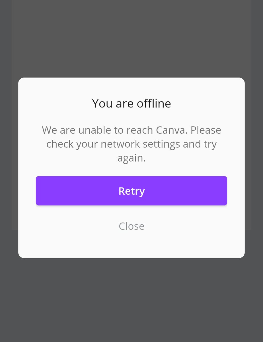 VAGEESHDINKAR's tweet image. @canva hey it&apos;s not working.
#CanvaSupport #canva