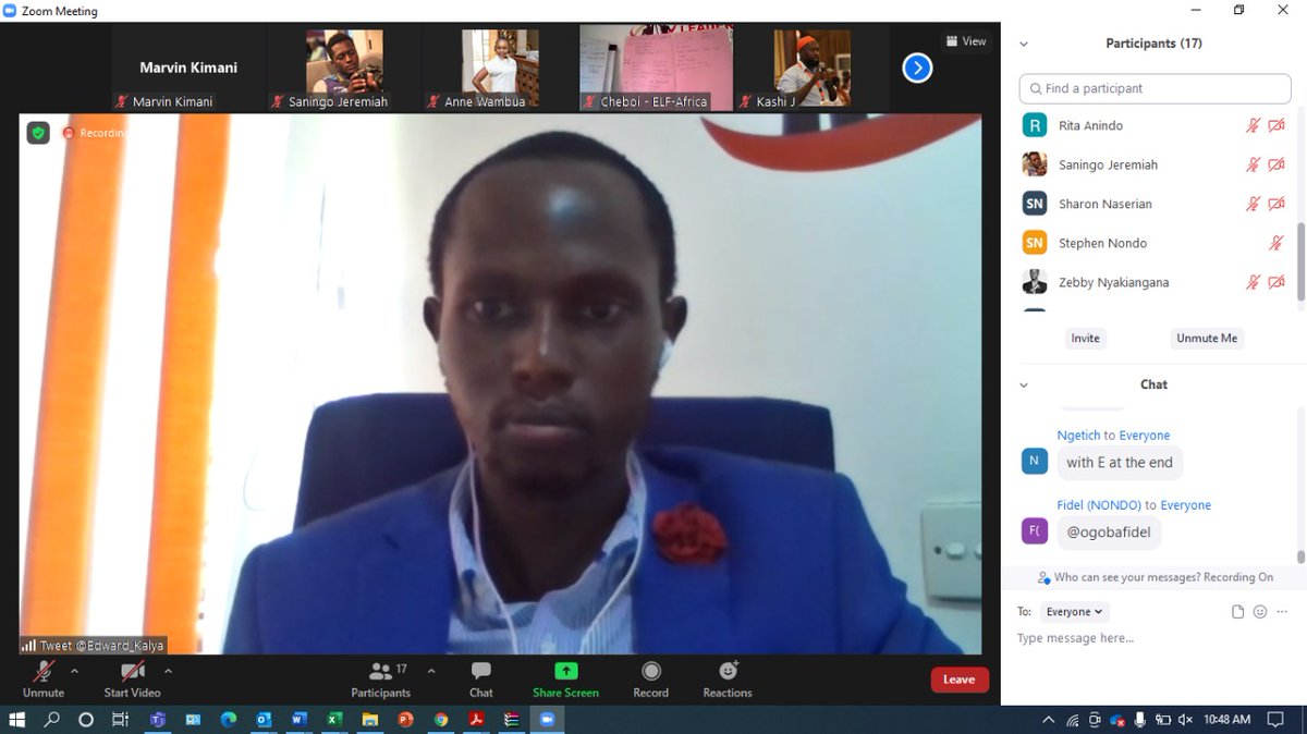 stelcheboi's tweet photo. Now Us! Project Awardees being taken through #TwitterMasterClass training by our Social Media guru @Edward_Kalya This training will help them harness their online advocacy skills, craft content better for a wider reach
@elfafrica1 @voicetweetz @infonondokenya @IdealRCentre https://t.co/0mjn22Hs5n