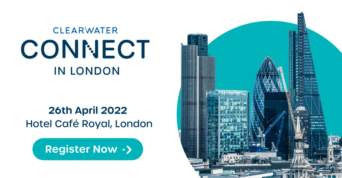 Clearwater Analytics on Twitter "Clearwater Connect takes on London
