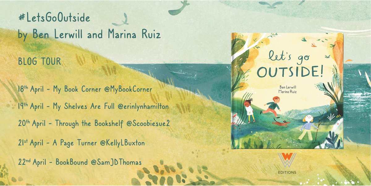 Join me and others as we explore Let's Go Outside. #LetsGoOutside @antswilk @welbeckpublish @benlerwill @MyBookCorner @erinlynhamilton @Scoobiesue2 @SamJDThomas