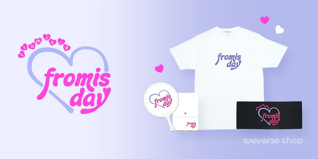 Fromis-9 Tシャツ Pre-order #fromis_9 1st FAN MEETING <fromis day> official merch