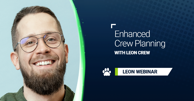 LeonSoftware's tweet photo. Join Daniel Saluda, Support Team member at Leon Software, hosting our new webinar on Thursday, April 28th  - 3:00 PM (CEST) and find out about the latest improvements to your crew planning workflow.

#CrewPlanning #LeonSoftware