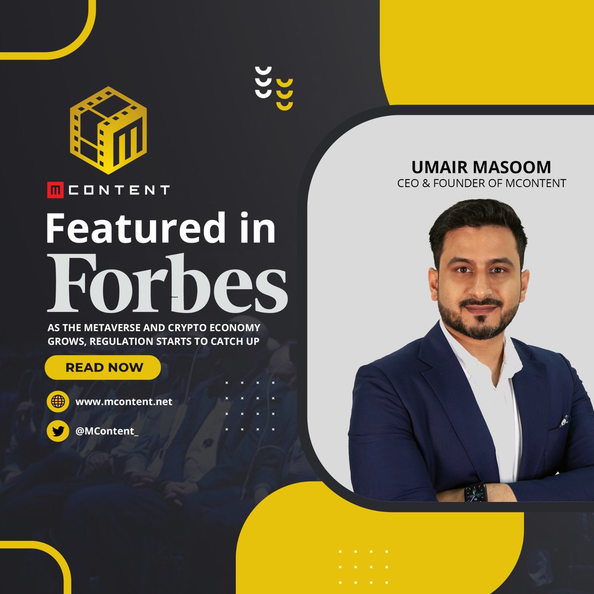 myco_io's tweet image. MContent's #MOriginal "Ripple VS. SEC Saga" &amp;amp; partnership with @PwC_Middle_East is making noise within the #Crypto space.

We just got featured in @Forbes magazine!

Watch the full documentary on our app.

#Ripple #Blockchain #BSC #Cryptocurrency #BSCgem

forbes.com/sites/joshwils…