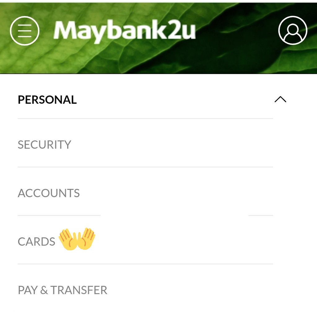hzmhms's tweet photo. @arifabdrani @isusemasaviral Login Maybank2u > personal > cards > options bawah sekali ada "debit card contactless limit" > click amount yg korang nak. RM0.00 pun boleh janji sama or kurang dari purchase limit.

InshaAllah selamat. Ada org ajar haritu dkt twitter juga https://t.co/sBGBgod7BL