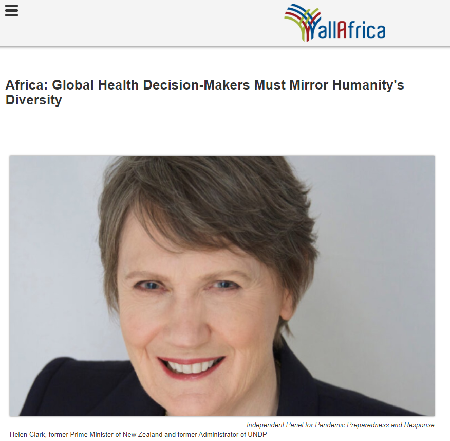kentbuse's tweet photo. 'The decision to name organisations whose performance it aggregates is an inflection point for Global Health 50/50 – borne of sheer frustration. We simply cannot afford to have the bulk of humanity denied a seat at the table.' - @HelenClarkNZ #BoardsForAll
https://t.co/rf3f5B0Vna https://t.co/jc54bOA2fr