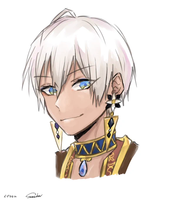 友達に描いた#絵ブラヒム 