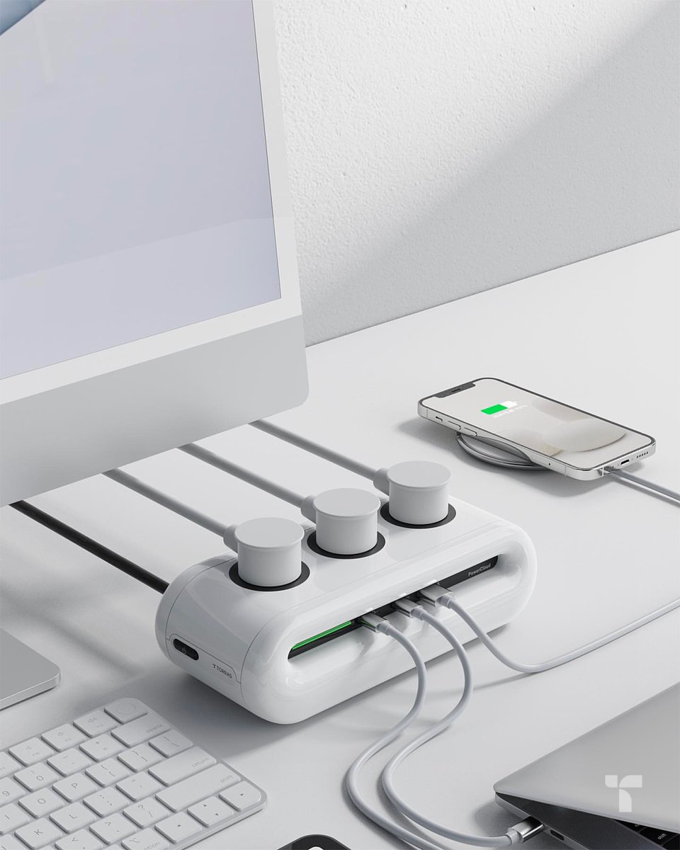 TORRAS_Official's tweet image. "A good artist should have his/her head in the CLOUDS sometimes!"

TORRAS PowerCloud: The Next Generation Standard In Power Strip
#TORRAS #PowerCloud #portable #PC #iPad #iPhone #AirPods #tech