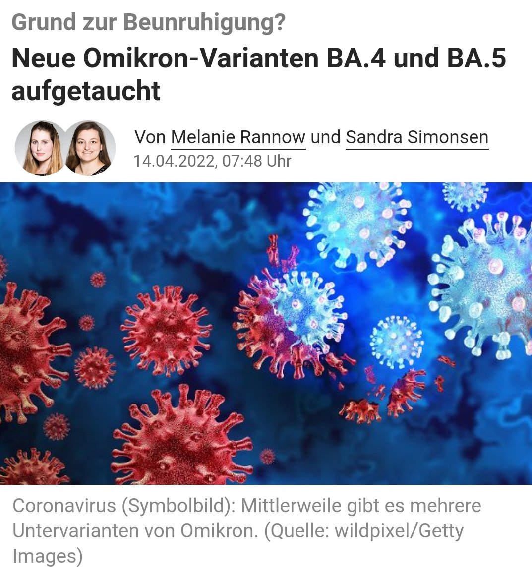 Während sich immer mehr Querficker sich dem rechten Öffnungsrausch hingeben entstehen wegen ihnen ständig neue tödliche Mutationswellen. #OmicronXE, #BA3, #BA4 werden alle angepasste Impfstoffe brauchen, solange es die nicht gibt müssen wir in den #Lockdown.