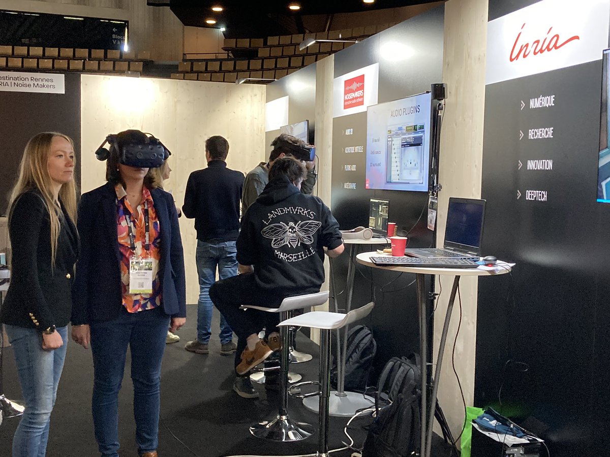 Centre Inria de l'Université de Rennes (@inria_rennes) on Twitter photo 📌 Dernier jour pour @inria au <a href="/lavalvirtual/">Laval Virtual</a>.
Aujourd’hui le grand public peut venir découvrir les projets autour de la #VR <a href="/Invictus_Europe/">Invictus Project EU</a> <a href="/CrowdDNA_H2020/">CrowdDNA</a> <a href="/CrowdbotP/">CrowdBot EU-Project</a> <a href="/H2020Present/">presentH2020</a> <a href="/ClipeCurie/">CLIPE Marie Curie project</a> 📌 Dernier jour pour @inria au <a href="/lavalvirtual/">Laval Virtual</a>.
Aujourd’hui le grand public peut venir découvrir les projets autour de la #VR <a href="/Invictus_Europe/">Invictus Project EU</a> <a href="/CrowdDNA_H2020/">CrowdDNA</a> <a href="/CrowdbotP/">CrowdBot EU-Project</a> <a href="/H2020Present/">presentH2020</a> <a href="/ClipeCurie/">CLIPE Marie Curie project</a>