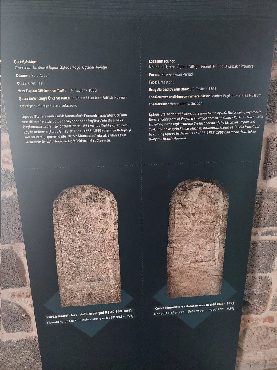 enesimou_'s tweet photo. British Museum did it's thing again. This Assyrian stele was found in Diyarbakır but now is in London.🤡🤡 https://t.co/qKP4PDSzja