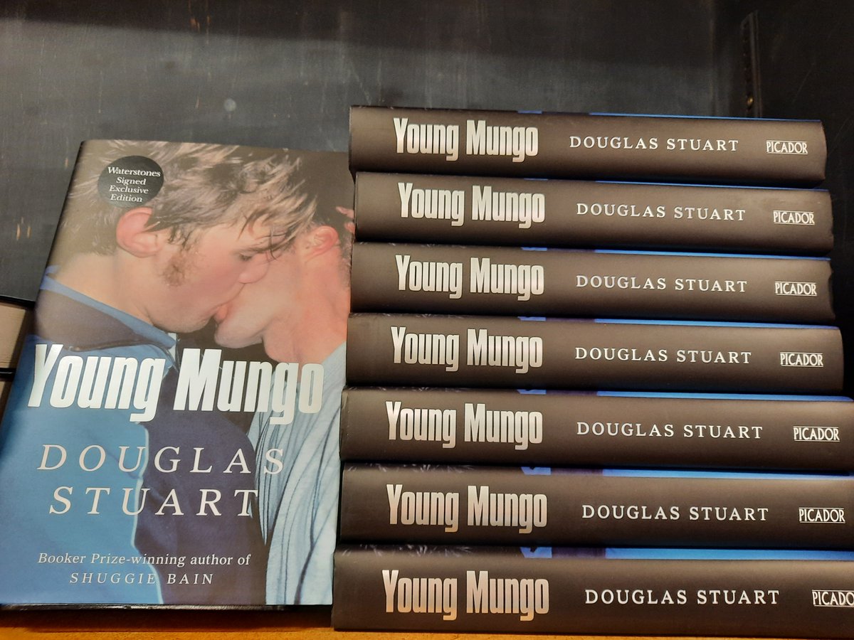 Today is the day! Young Mungo, the new novel by Booker Prize winner @Doug_D_Stuart. If you loved Shuggie Bain you will love Young Mungo. We also have Signed copies in store. #YoungMungo