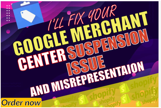 marketerabu1's tweet photo. I'll help you with GOOGLE MERCHANT CENTER SUSPENSION and GOOGLE SHOPPING ADS ISSUES FIX.
✔️New GMC Create Setup And Approve Product
✔️Fixed Misrepresentation Issues
 whatapps: +8801892384052
#google #googlemerchantcenter #googleadwords #googleads #googleadscampaign #googleshoppi https://t.co/LfRxatiYY9