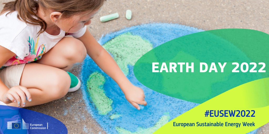 Every day is #EarthDay2022! 🌏🌍🌎

Join <a href="/EarthDay/">EARTHDAY.ORG</a> &amp; <a href="/UNEP/">UN Environment Programme</a> to speak up + spark the #ClimateAction &amp; #CleanEnergy transition people and planet need. 👩🏼‍🤝‍👨🏿👩🏻‍🤝‍👨🏿
 
#InvestInOurPlanet #OnlyOneEarth #EUSEW2022
<a href="/cleanenergy_eu/">Clean Energy 🇪🇺 CINEA</a> <a href="/cinea_eu/">CINEA 🇪🇺</a> <a href="/DirkBeckersEU/">Dirk Beckers</a> <a href="/Energy4Europe/">Energy4Europe 🇪🇺</a> <a href="/EU_ENV/">EU Environment</a> <a href="/EUClimateAction/">EU Climate Action</a>