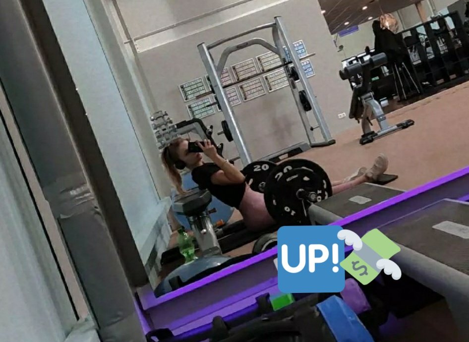 gm 😋 Market is recovering 😍and I'm at the gym again...let's get that 🍑 #gym #WomenInCrypto #Crypto