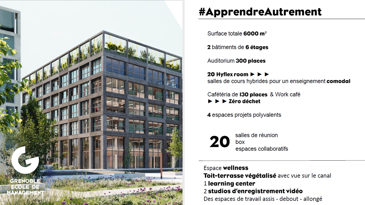 [Conférence de #presse] 
Intervention de Martin Zahner, Directeur du campus Paris : jusqu'à 2500 #étudiants sont attendus dès 2023, sur ce campus qui capitalisera sur :
➡ L'#international avec 50 % d'étudiants internationaux
➡ L'innovation technologique pour apprendre autrement