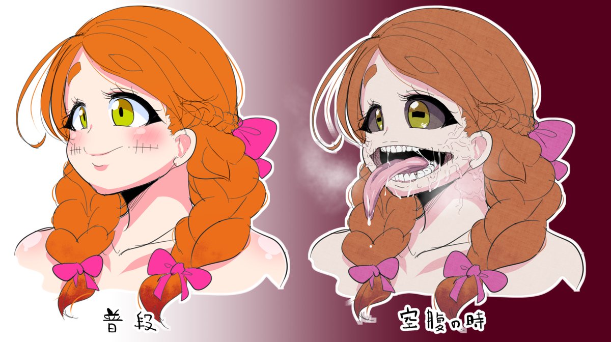 太腹騎士のヴィオレッタはこういう子です。たくさん食べて多分たくさんうんちもする 