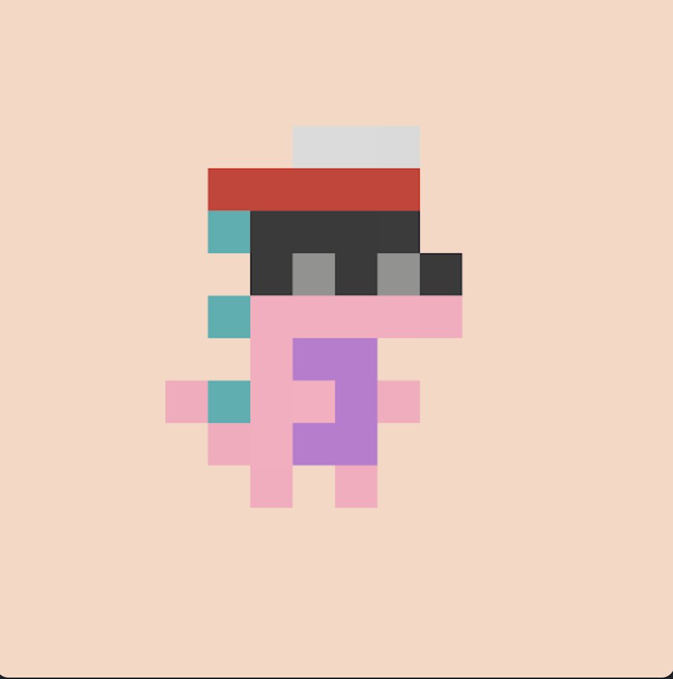 GM I just got a <a href="/tinydinosnft/">tiny dinos</a> for my #mfer :) Nice to be part of. Who should I follow #tinydinos fam....?