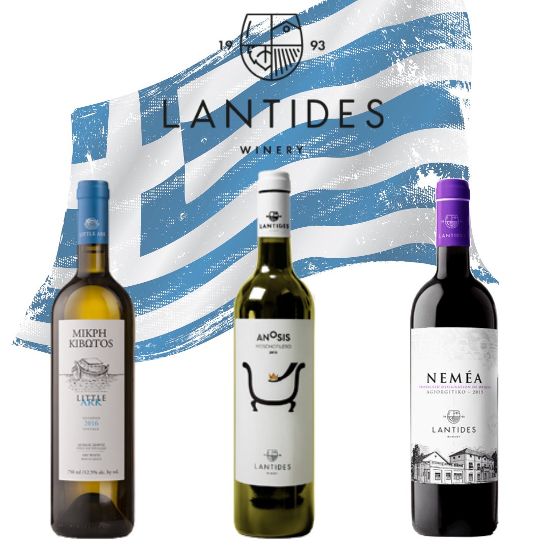 alcotrade's tweet photo. ギリシャのペロポネソス半島ネメアのLantides Estate

マラグシア、アシルティコ、モスコフィレロ、アギオルギティコ...

珍しい品種ばかり！
でもソムリエ教本載ってる！

アギオルギティコの力強い赤ワインの別名「ヘラクレスの血」は有名！

実際飲んでみてくださいね！
https://t.co/mhW8jyzgVR https://t.co/nXoMDutb6r
