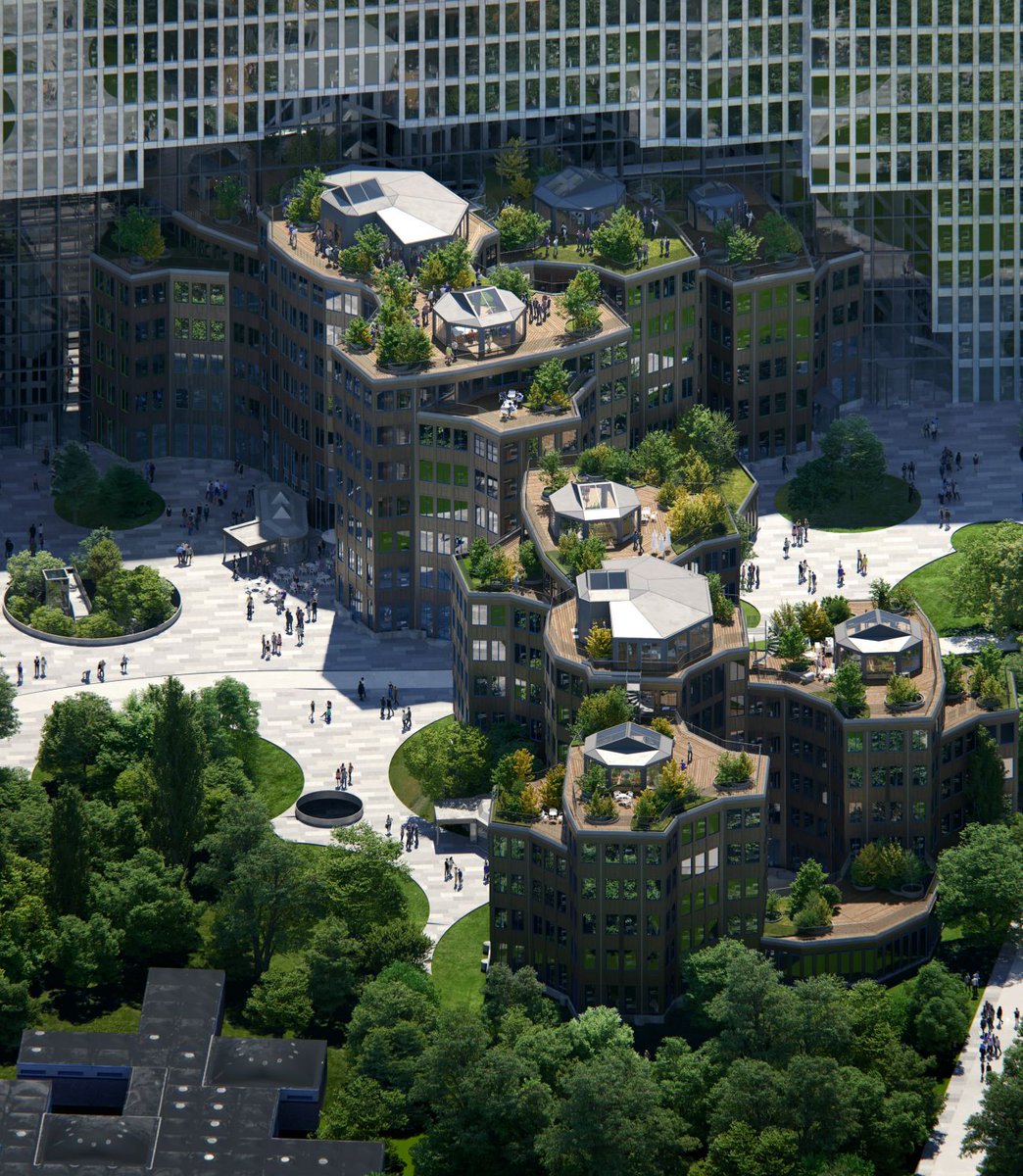 WurksBV's tweet photo. .@MVRDV geeft de monumentale Tripolis gebouwen in opdracht van Flow real Estate een nieuwe uitstraling. Wij mochten voor G&amp;S Bouw aan de slag met de 45.000 m2 aan cradle-to-cradle Lindner NORTEC computervloeren om deze naar een hoger niveau te tillen! https://t.co/tsFQWKDmaT https://t.co/sHeiR7r8WZ