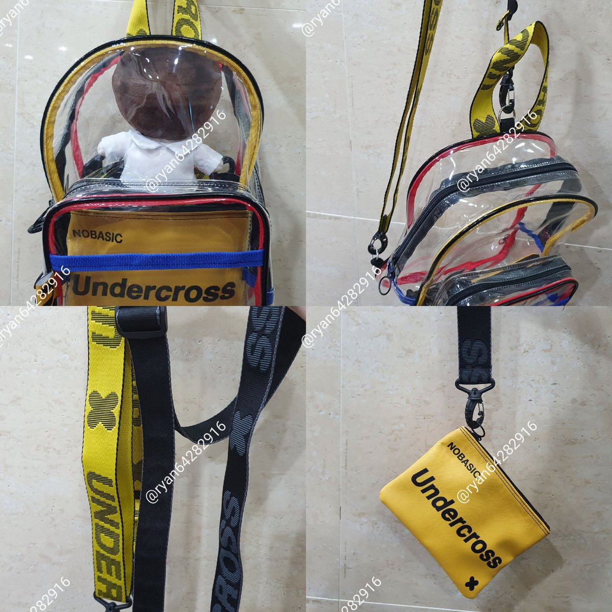 ryan64282916's tweet image. 솜인형 가방 판매
외출 한번으로 상태는 사용감없이 깨끗한 편
1번: PVC 클리어 운포 3.0
(판매사이트 가격과 디자인 참고) 
abit.ly/umezok
2번: 스*굿즈로 나온 가방 운포 0.9
(스*굿즈를 1.5에 구입해서 끈 달아준것)  
1,2번 다 구입하시면 운포 3.5
#솜인형가방 #PVC가방 #인형가방