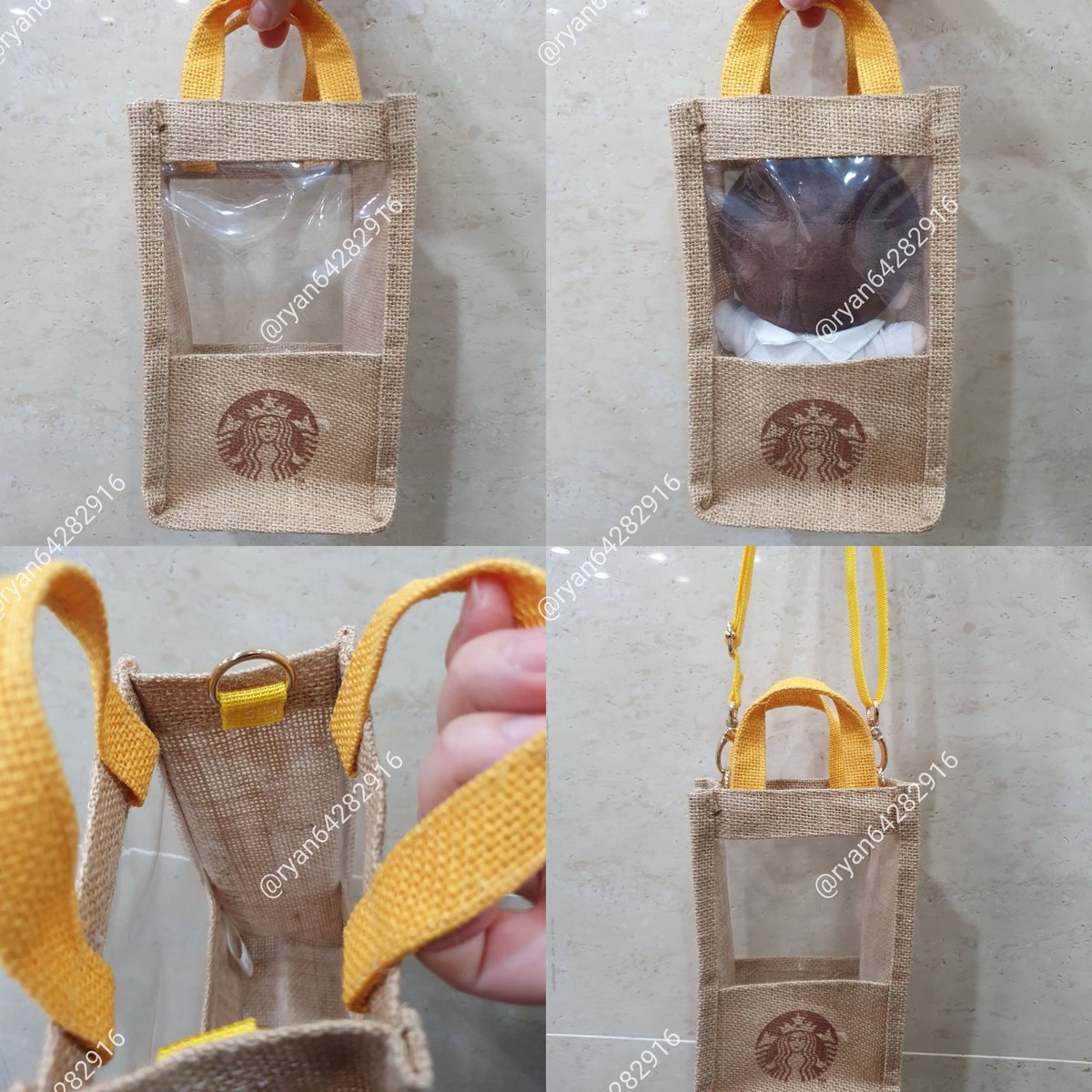 ryan64282916's tweet image. 솜인형 가방 판매
외출 한번으로 상태는 사용감없이 깨끗한 편
1번: PVC 클리어 운포 3.0
(판매사이트 가격과 디자인 참고) 
abit.ly/umezok
2번: 스*굿즈로 나온 가방 운포 0.9
(스*굿즈를 1.5에 구입해서 끈 달아준것)  
1,2번 다 구입하시면 운포 3.5
#솜인형가방 #PVC가방 #인형가방