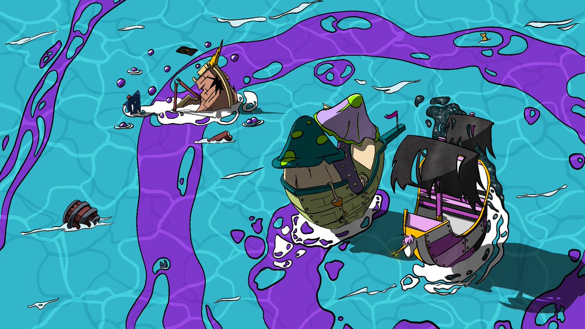 Hi we are 3Dent Interactive a french student team developping our first game.

🏴‍☠️🦜 We are currently working on ARG a 3D FFA game where you will have to improvise the best deck in order to survive! 🏴‍☠️🦜
#indiedev #indiegame #gamedev #gaming