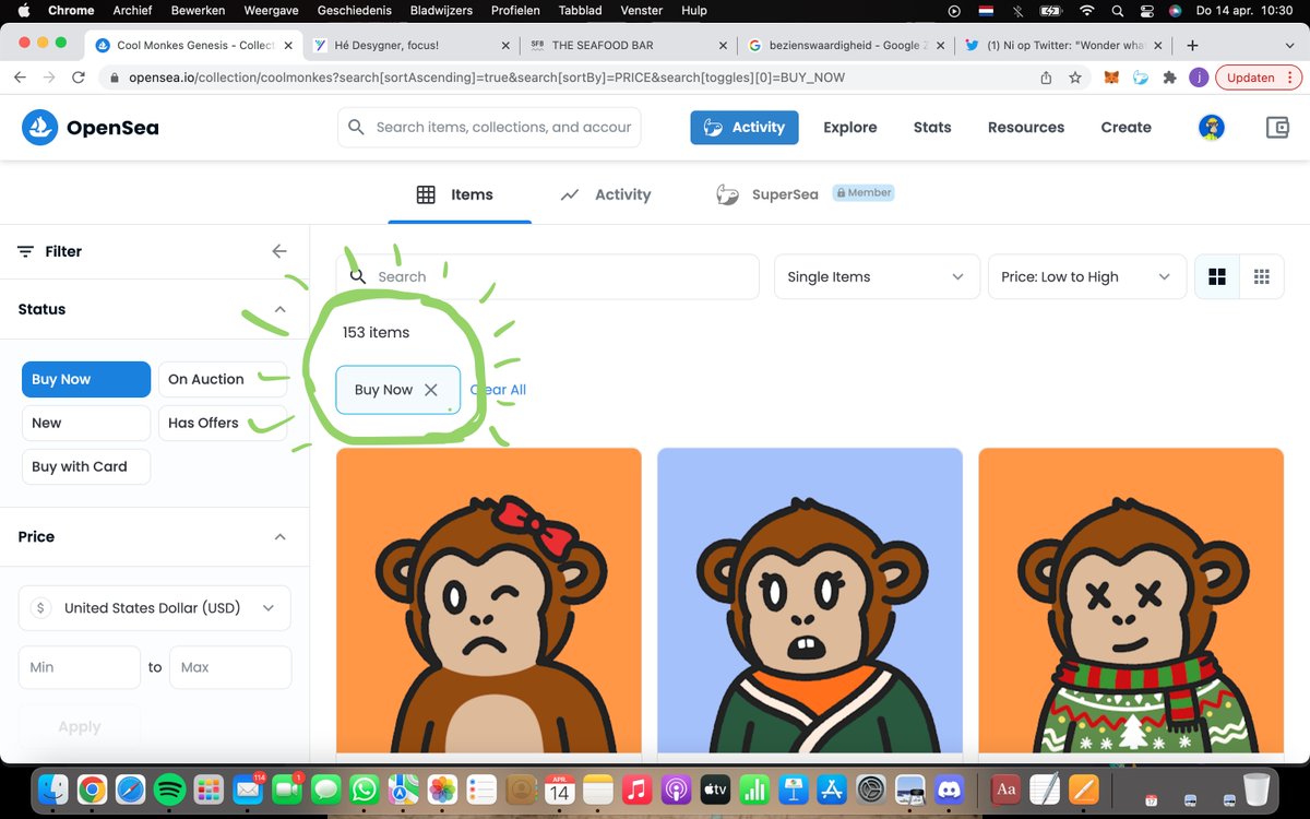 SINKO (@siink0) on Twitter photo <a href="/CoolMonkes/">Cool Monkes ๐๐ต</a> ๐ต๐
- Only 153 listed of 10.000
- 88% Staked
Get your monkey before it's to late ๐ <a href="/CoolMonkes/">Cool Monkes ๐๐ต</a> ๐ต๐
- Only 153 listed of 10.000
- 88% Staked
Get your monkey before it's to late ๐