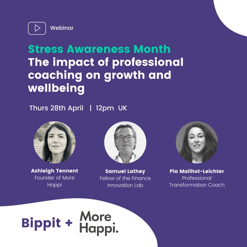 It is a good Thursday....we're announcing our next event! 💜

With our mates at 
<a href="/morehappi/">More Happi</a> , we're hosting an open discussion about how professional coaching is shaping the future of personal growth and wellbeing.

🗓️ Thursday 28th April
⏰ 12pm

Registration in comments!!