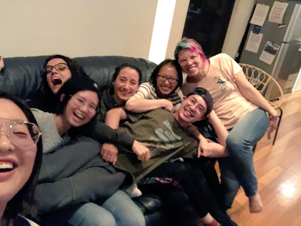 laubibianapina's tweet photo. I present to you my awesome labmates! They are brilliant minds, they are real hearts, they are powerful people. ππ
Memories to treasure!
#StuartFoxLabLove
#MedinaLabLove
#TengoUnPato
#Pterodactyl
Ps. Free style dancing has reached a new levelπ«πΊπ https://t.co/yL0nNTRYue