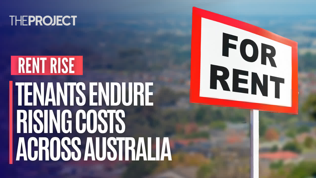 The Project on Twitter "Tenants are facing rising rents as people