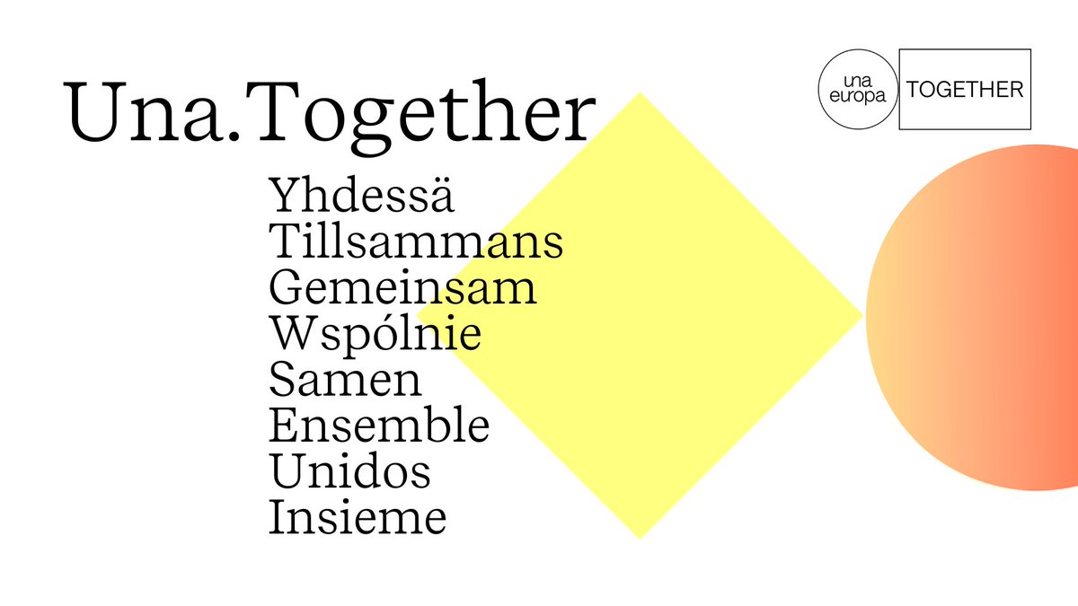 Una_Europa's tweet photo. 👏Last week we kicked off #UnaTogether, a new student initiative with @universityofhelsinki & @helsinkithinkco
🤝55 participants - representing 21 nationalities - came together to explore the key concepts of diversity, equity & inclusion & how to action these in day-to-day life https://t.co/4jiDuG2UMs