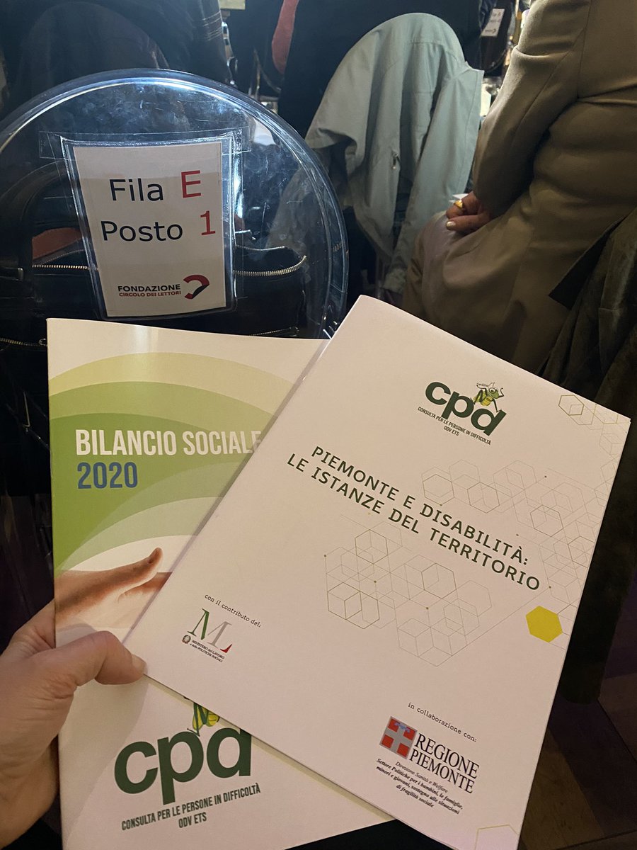 #convegno “Piemonte e disabilità: le istanze del territorio” #CPD Consulta per le Persone in Difficoltà