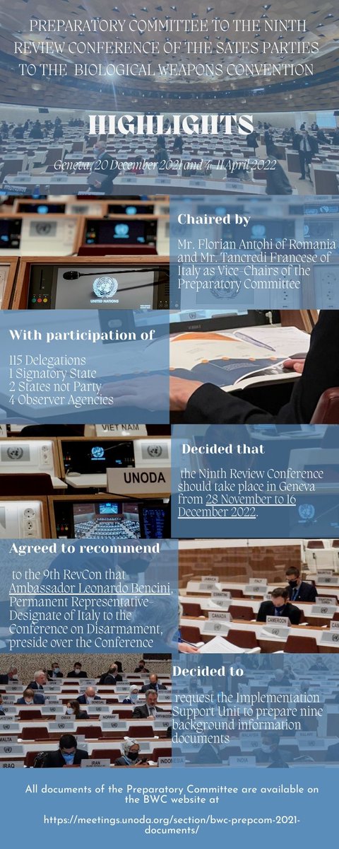 BWCISU's tweet photo. 📢An advance version of the #BWCPrepCom final report is now available here 👇
https://t.co/p3ouvfSQde https://t.co/Ooz4uQRHsv