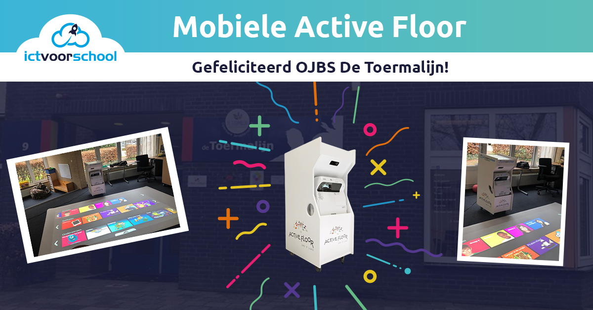 OJBS de Toermalijn veel (leer)plezier met de nieuwe Mobiele Active floor! 🤩

Kijk voor meer informatie over de Mobiele Active Floor op: ictvoorschool.nl/interactieve-v…

#bewegendleren #activefloor
