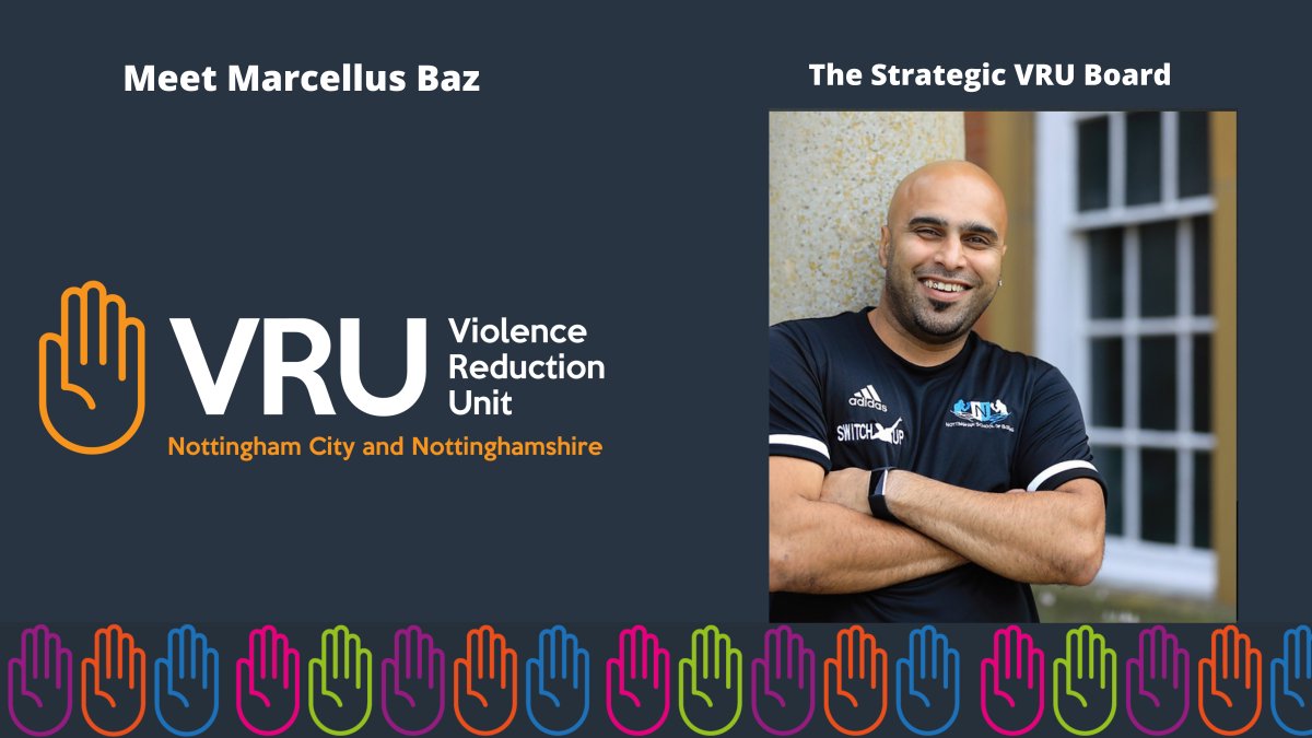 NottsVRP's tweet photo. Meet @MarcellusBaz - a member of our Strategic VRU Board and founder and CEO of @SwitchUpNotts CIC and the @NottsBoxing . Find out more about Marcellus and the rest of the Strategic VRU Board here 👉https://t.co/KDOHUjG3pA #MeetTheTeam #StopViolence https://t.co/m9f68WJdHK