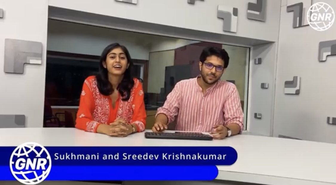 DevadasRajaram's tweet photo. Asian College of Journalism, Chennai partners with student journalists from seven J-schools around the world for the Global News Relay 2022 - a cross-border reporting project. Do watch it 👉 https://t.co/KvTNnDks7F https://t.co/vmpVFTmMaK