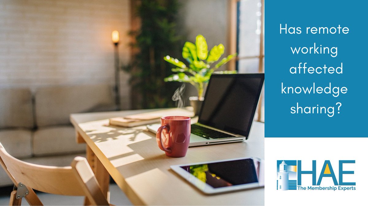 How has remote working affected knowledge sharing and our ability to communicate most effectively with members? Read our latest article here: hallassociates.com/articles/has-r… #remoteworking #membership #consulting