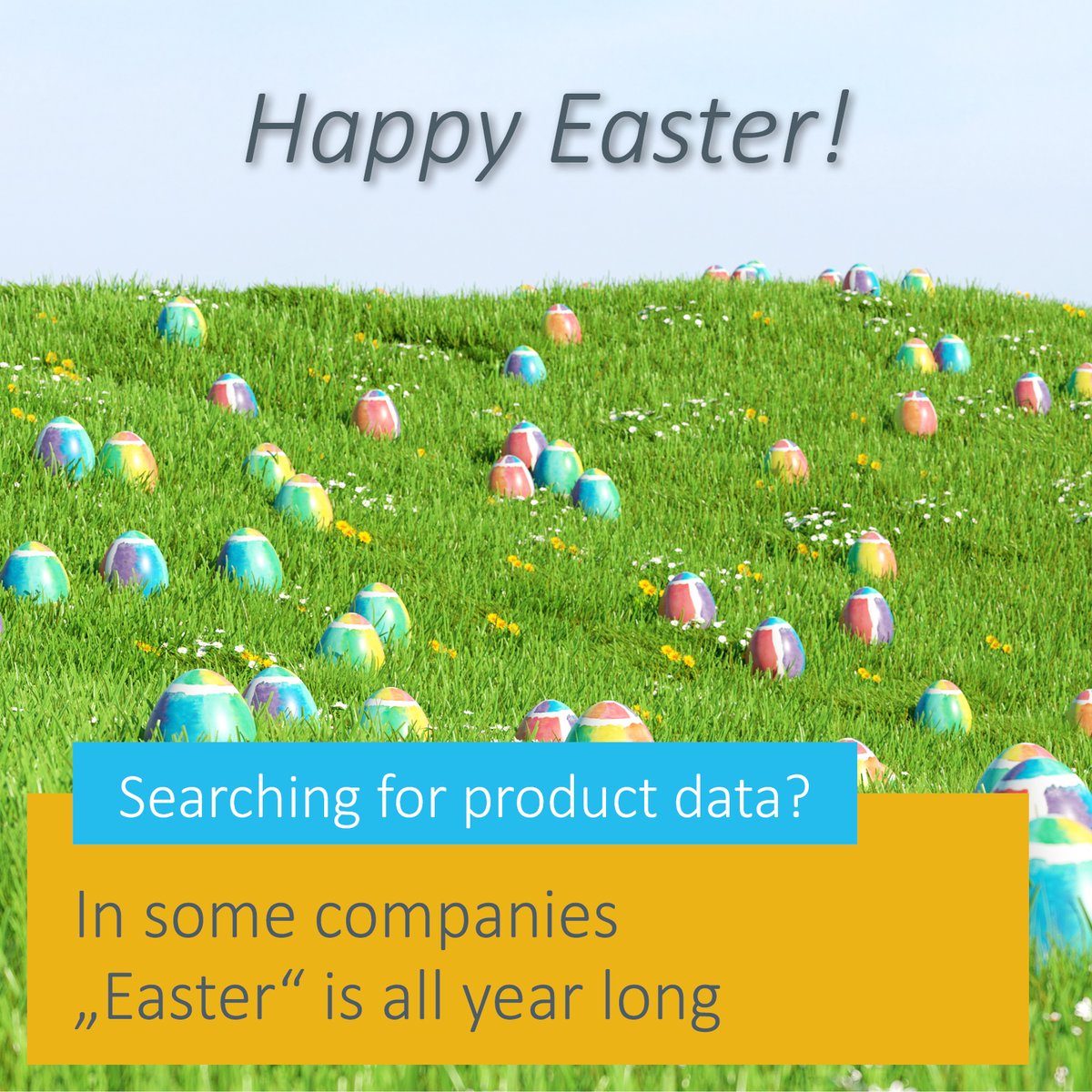 CAD_Partner's tweet image. Search for Easter eggs rather than your product data! In product development, designers and other stakeholders often lose important time searching for data. Unless a professional #PDM/#PLM solution such as PDM Studio is in use. Find out more: bit.ly/3NYFJIm