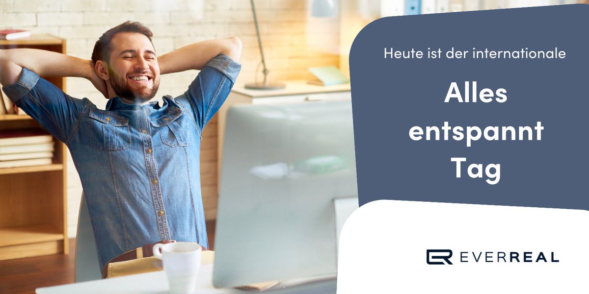 Heute wird in den USA der #National-That-Sucks-Day gefeiert, für Tage, an denen alles schief läuft. 

Wir finden - es braucht einen Alles-entspannt-Tag und zwar möglichst jeden Tag. Deshalb rufen wir diesen heute einfach aus! 🥳

#takeiteasy #allesentspannttag #everreal