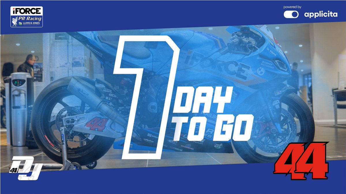 applicita's tweet photo. The race weekend is almost here 🏁

Don't miss the @OfficialBSB season opener at @SilverstoneUK with @PRRacingBMW. See you there! 

@danjo11es | @danlinfoot 

#PRRacing #iForce #ITHardware #BritishSuperbikes #TechSupport #SilverstoneBSB https://t.co/Wi1y22CWuH