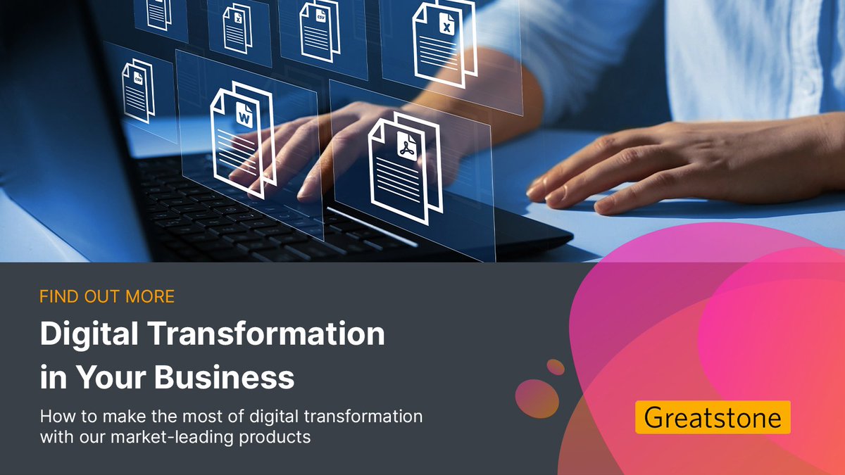 Digital Transformation sets you apart from your competitors, and delivers optimum customer experience, productivity, and profitability! Want to know more? Read our blog here! https://t.co/xy9nsPopkV

#digitaltransformation #digital #business https://t.co/VxXdZu5RuJ