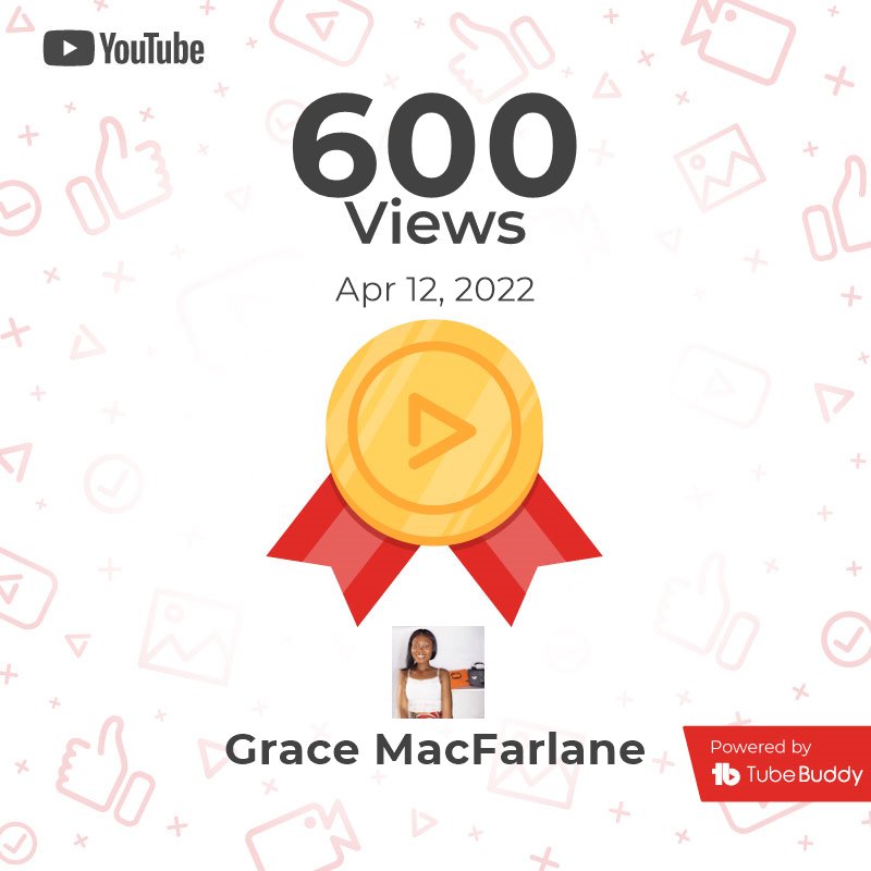 BigMansWifie's tweet photo. I'll always say this, small wins are still wins.
Cheers to 600 views on YouTube, no be beans https://t.co/qHr680s5Rn
#600views
#smallyoutuber https://t.co/jSM3lQOXo2