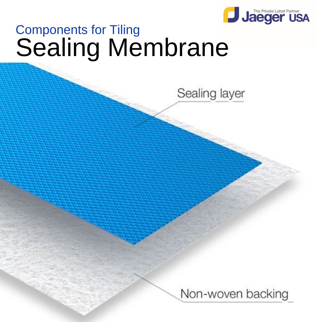 UsaJaeger's tweet photo. A waterproofing membrane is a thin layer of water-tight material that is laid over a surface. This layer is continuous and does not allow water to pass through it.

https://t.co/RXlcbJrfqR #waterproofmembrane #jaegerusa #privatelabel #tile #installation #interiordesign #madeinusa https://t.co/Jb6Dc0oBrh