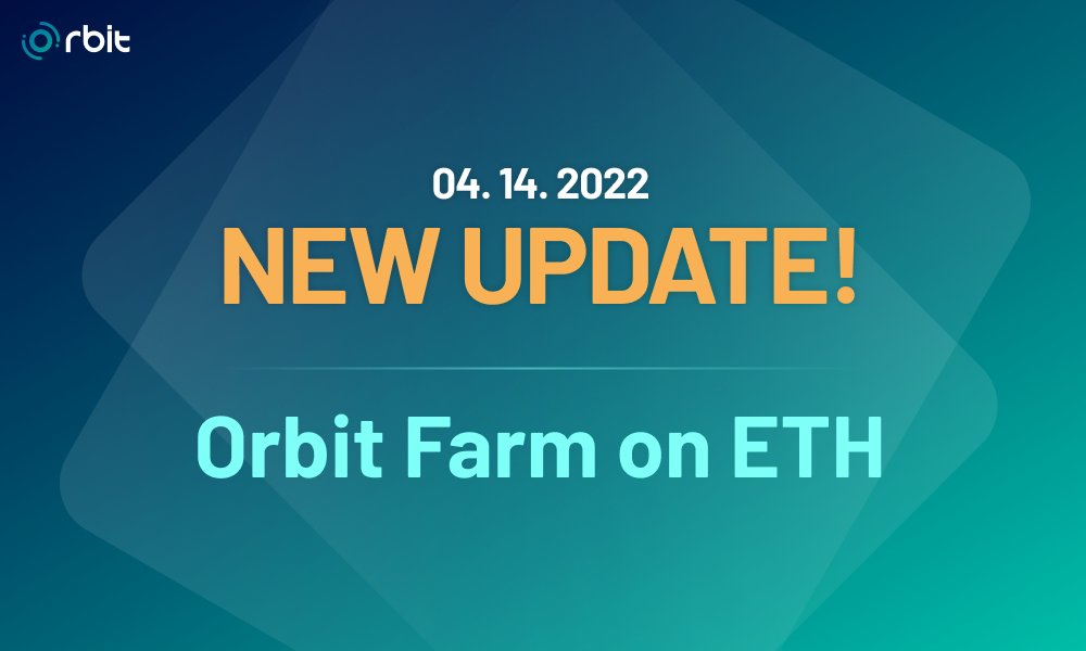 Orbit_Chain's tweet photo. 📌We’re excited to announce the launch of Orbit Farm on ETH and ORC Burn Dashboard!🚀🚀🚀

👀Can Orbit Chain be the best cross-chain in the world?👀

🔥Yes, We Can! #orbitbridge #OrbitChain $ORC

📢More details: https://t.co/Wcbk8eZFXh https://t.co/2Hs3LOoJFA