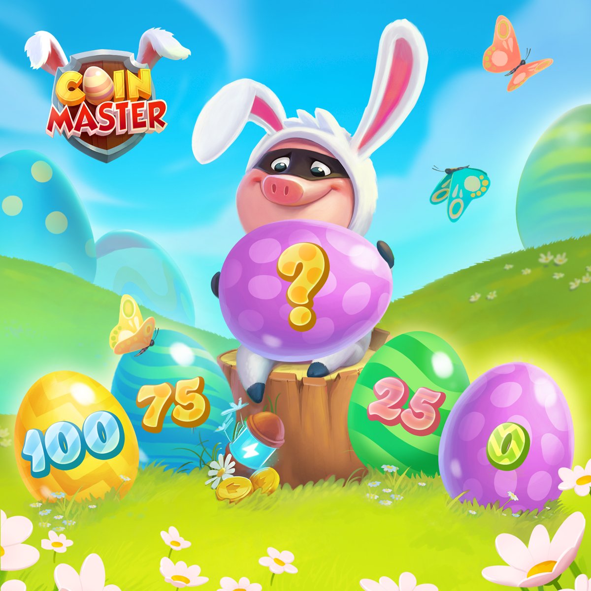 CoinMasterGame's tweet photo. Tell us which number Piggy is missing in his egg-xtra special math sequence for the 𝗰𝗵𝗮𝗻𝗰𝗲 𝘁𝗼 𝘄𝗶𝗻 𝟭,𝟬𝟬𝟬 𝗦𝗣𝗜𝗡𝗦! https://t.co/N76IIAgb5u