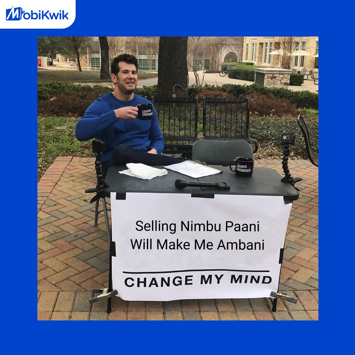 MobiKwik's tweet photo. Brb, adding nimbu to our budget list. #LemonPriceHike
#RisingPrice #Nimbupani #LemonPrice #TrendingNow https://t.co/zoyBgPDiX3