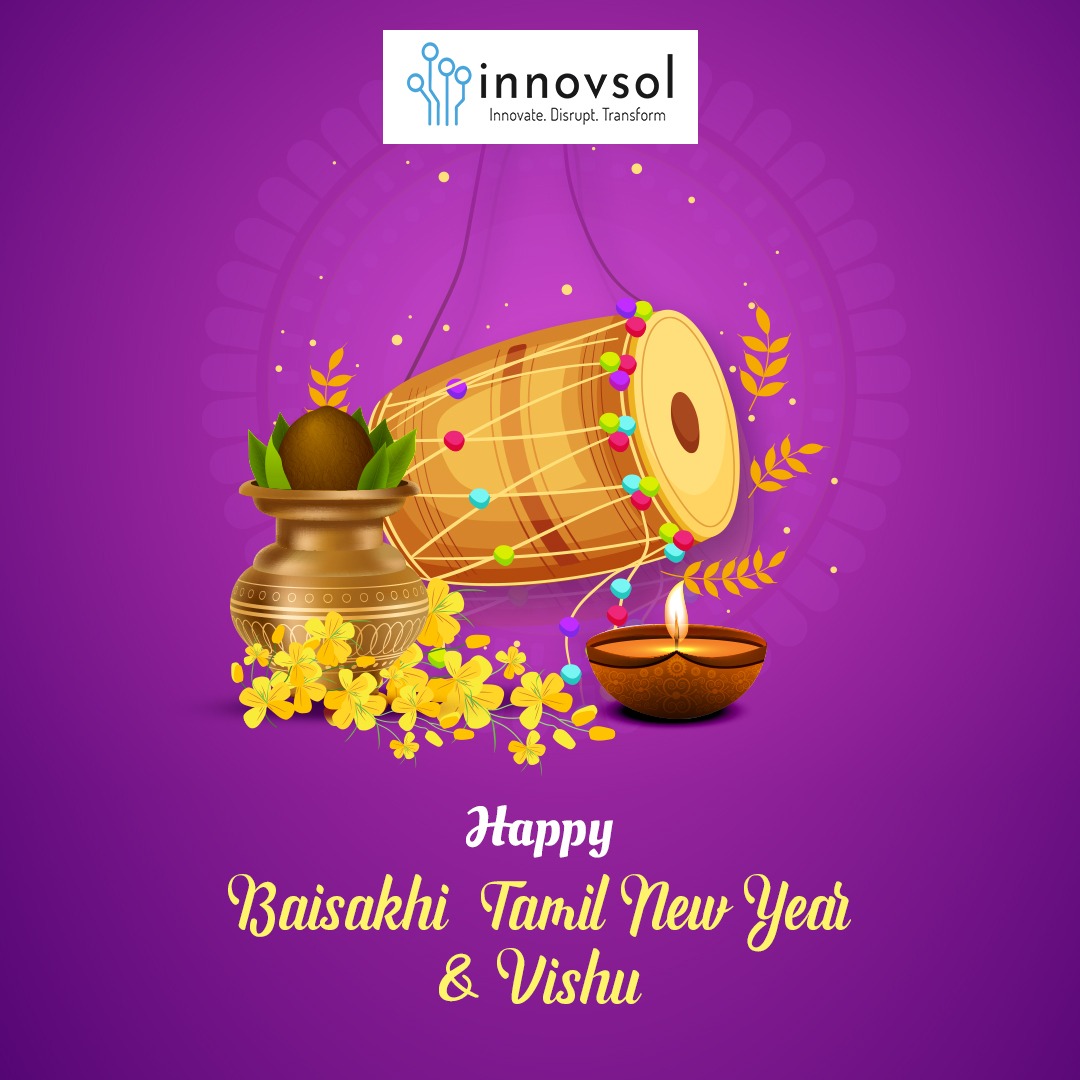 InnovsolSystems's tweet photo. Happy #baisakhi2022 #tamilnewyear #vishu to all! Innovsol Systems and Technologies Private Limited #rpa #goodcommunication #festivals #festivalsofindia #spreadlove #spreadhappiness #developers #rpadevelopers #rpasolutions #developerslife #managedservices #clouddevelopers https://t.co/mSQ5a80AUc
