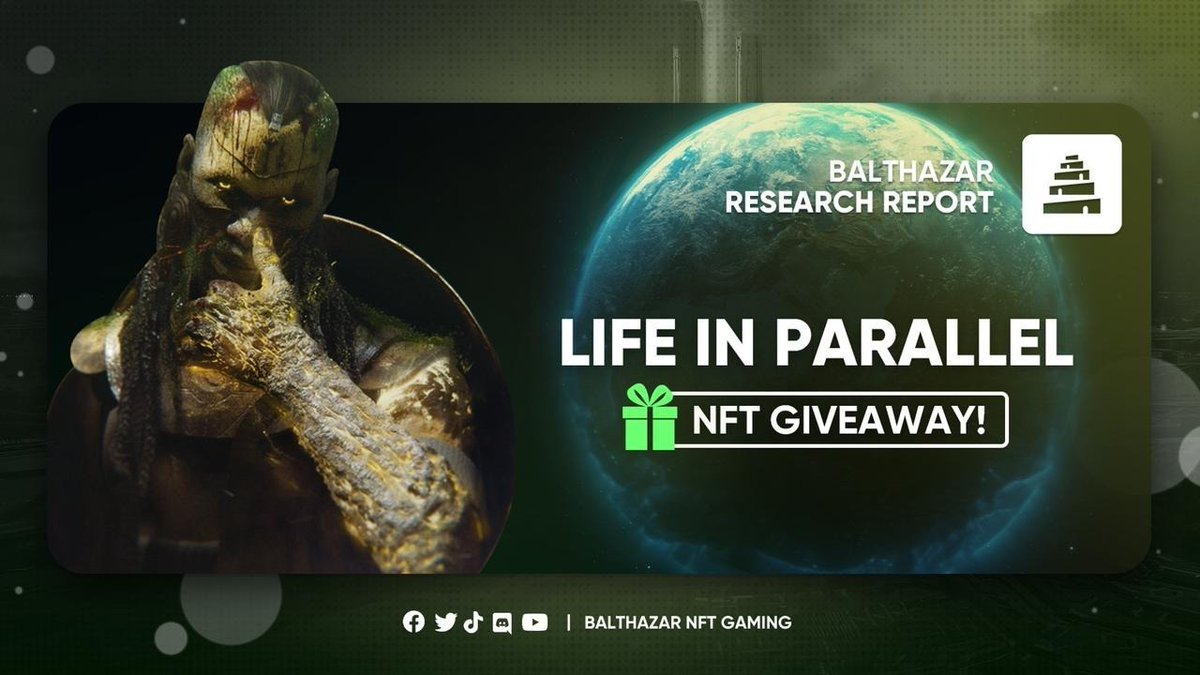 To celebrate the launch of our Parallel research report: bltzr.gg/balthazar-rese… 

We are giving away 5 PD3 NFT Packs🔥 
Like, RT + follow <a href="/ParallelNFT/">-</a> &amp; @BalthazarTeam to enter!

The #TCG itself is astounding &amp; with <a href="/Russo_Brothers/">Russo Brothers</a> assisting, this story can really come to life!